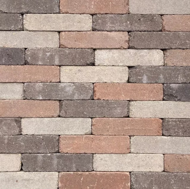 Trommelsteen 20X5X7cm Tambour wf Mocca Mix A. van Elk BV